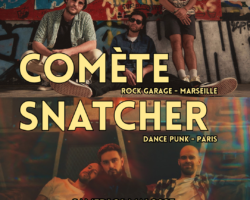 ☀️Radio BAM : SNATCHER + COMETE @ L&rsquo;INTERMEDIAIRE☀️